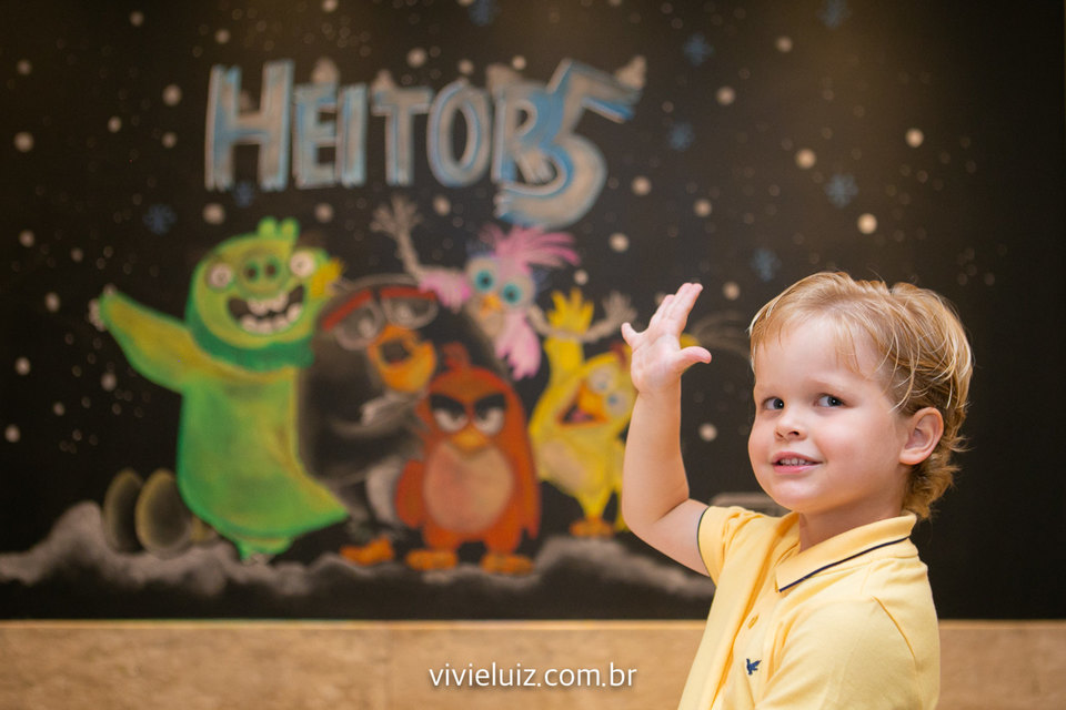 Heitor - festa Angry Birds Heitor - festa Angry Birds
