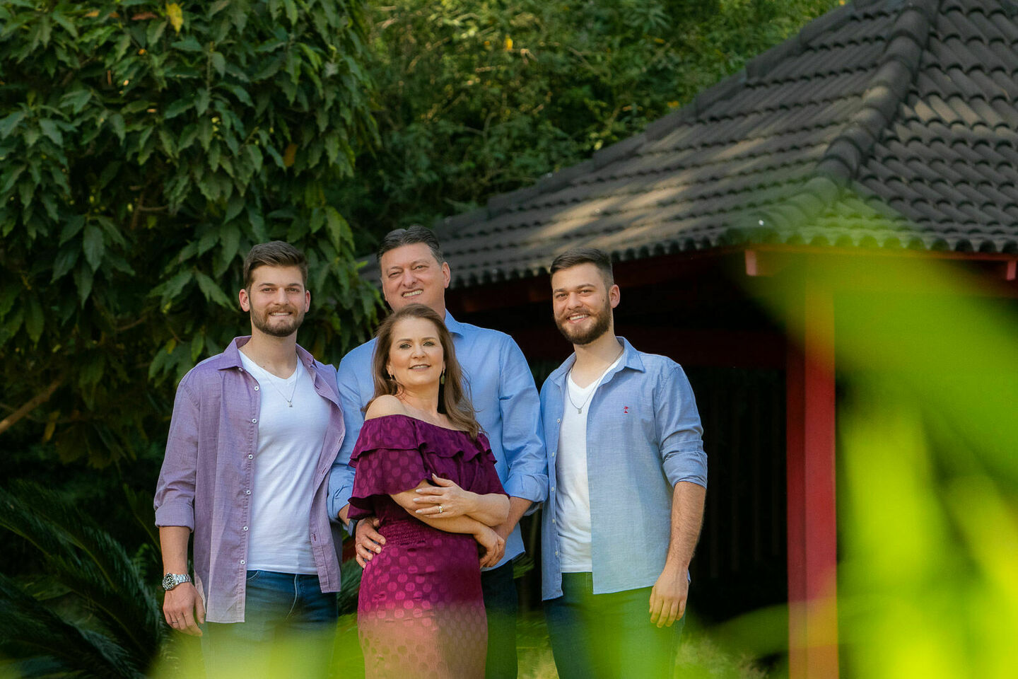 Ensaio Silvani e família