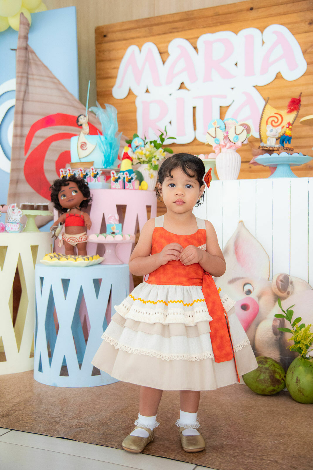 Foto Maria Rita faz 2 anos com surpresa especial: a Moana veio para a festa! Foto Maria Rita faz 2 anos com surpresa especial: a Moana veio para a festa! - Imagem 1