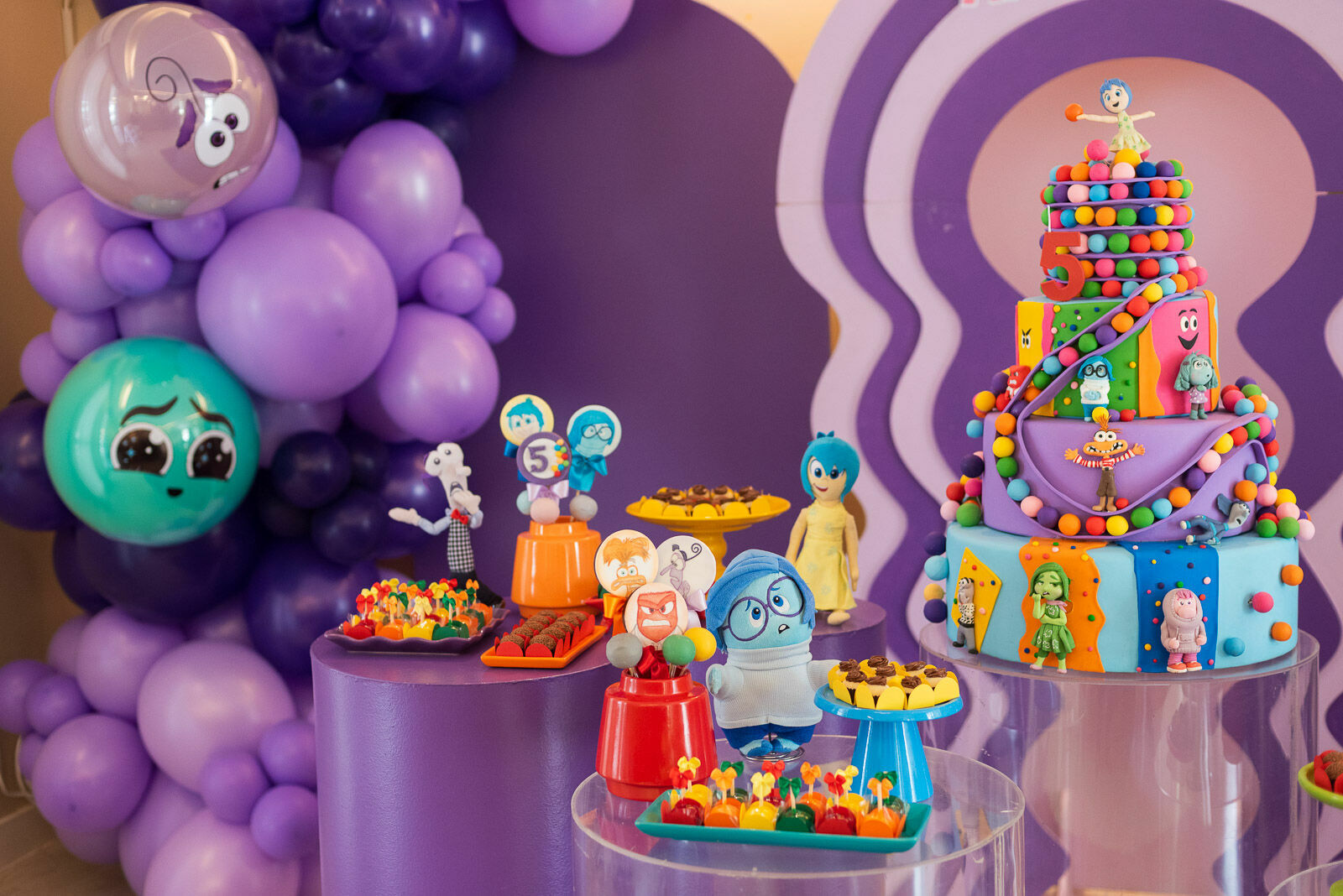 Foto Aniversário de 5 anos da Antonella tem tema Divertidamente e momentos marcantes com os personagens Foto Aniversário de 5 anos da Antonella tem tema Divertidamente e momentos marcantes com os personagens - Imagem 0
