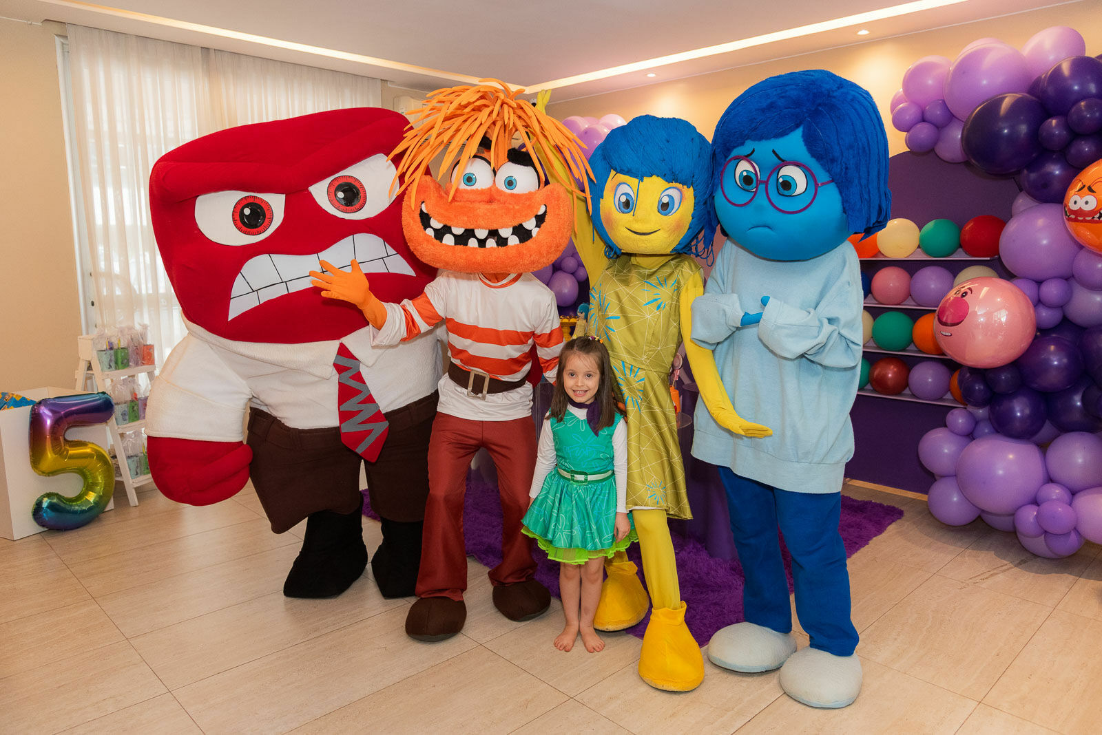 Foto Aniversário de 5 anos da Antonella tem tema Divertidamente e momentos marcantes com os personagens Foto Aniversário de 5 anos da Antonella tem tema Divertidamente e momentos marcantes com os personagens - Imagem 12