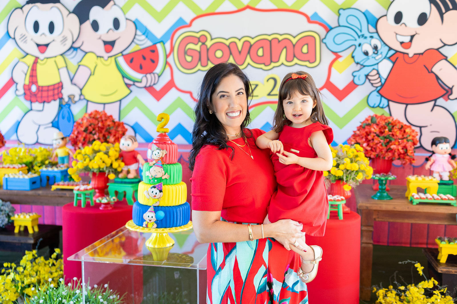 Foto Aniversário Turma da Mônica: A Festa de 2 Anos da Giovana Foto Aniversário Turma da Mônica: A Festa de 2 Anos da Giovana - Imagem 3