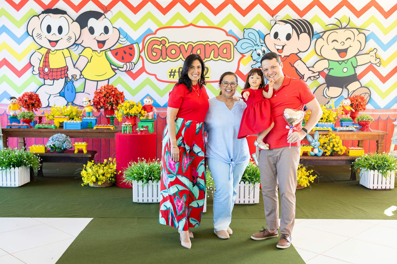Foto Aniversário Turma da Mônica: A Festa de 2 Anos da Giovana Foto Aniversário Turma da Mônica: A Festa de 2 Anos da Giovana - Imagem 2