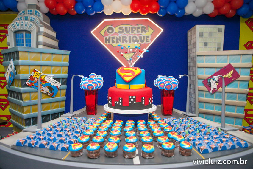 Decoração Festa Super Amigos